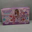 Baby Doll Stroller Set Toys for Girls Toddlers 3-5 4-6 Gifts,Baby Doll Set with 12.5 inch Doll,1 Baby Dining Chair,20 PCS Baby Doll Accessories and 2 Sets Doll Clothes for Realistic Pretend Play