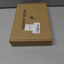 MICHEL ROUEN Golf Shirts for Men Short Sleeve Lightweight Quick Dry Pin Striped Casual Collared Polo Shirts (L)