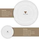 Plant Saucers for Flower Pots, 3 Pack 6 Inch Plant Pot Saucers, Round Water Catcher Drip Tray, Diatomaceous Earth, Dry Instantly, Keep Clean, Bottom Drain Plate Dish for House Plants