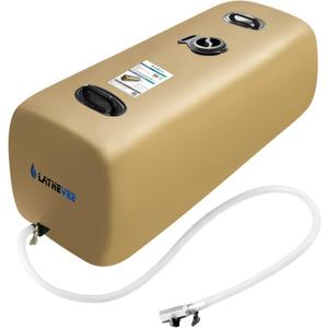 Drinking Water Storage Container,Portable Water Storage Bladder, RV Foldable Water Tank, Can Be Used for Storing Drinking Water, Camping, Traveling, Wilderness Survival Patrols, Etc. (50 gal, Yellow)