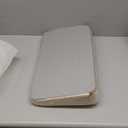 SAIJI Laptop Lap Desk with Pillow Cushion, Ultra Lightweight Portable Computer Stand Desk for Couch, Bed & Chair, Fit up to 17 Laptop & MacBook Air with Side Pocket, Rails for Airflow (Large)