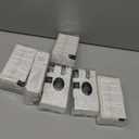 6 Pack Disposable Cameras Bulk for Wedding, Golden Rose Single-Use 35mm Film Disposable Camera with Flash, ISO 400 17 Exposures for Outdoor Travel Gathering Anniversary Birthday Party Supply