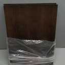 Love-KANKEI Deep Floating Shelves for Wall, 16" W x 12" D Wide Wall Shelves Set of 2, Rustic Large Wood Hanging Shelves for Storage, Bathroom Bedroom Living Room Kitchen Dark Brown