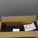 SPORT BEATS Stadium Seats with Back Support Bleacher Chairs with Back and Cushion Thick Padded Bleacher Seats Includes Shoulder Strap Black 1pc Standard