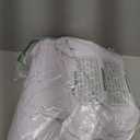 GFCC Wrinkle-Resistant White Backdrop Background for Photography Thick Photo Booth Backdrop for Photoshoot Background Screen Video Recording Parties Curtain(7.5FTX10FT)