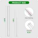 Straw for Stanley IceFlow 30 oz Flip Straw Tumbler(1.0 Version),Replacement Straws for Ice Flow Cup 100% BPA Free Reusable Dishwasher Safe(Not fit IceFlow 30 oz 2.0 Version)