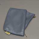 Wandering Nature Makeup Bag Small Cosmetic Bag for Purse 2 Pack Small Make Up Pouch Vegan Leather Cute Travel Pouch with Zipper for Women, Blue