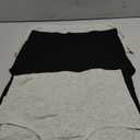 UMMISS Womens Underwear,Cotton High Waist Underwear for Women Full Coverage Soft Comfortable Briefs Panty Multipack (Medium, Black-grey-total 5 Pack)