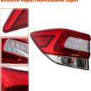 labwork Left Outer Rear Tail Light Replacement for Subaru Crosstrek 2018-2019 Subaru Impreza Hatchback Wagon 2017-2019 Rear Tail Lamp Assembly SU2804109 84201FL03A