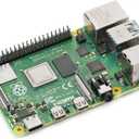 Raspberry Pi 4 Model B 4GB Development Board 1.5GHz Bluetooth 5.0 WiFi Multifunctional Universal Development Board Learning Board for Python Linux Programming