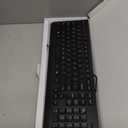 Lenovo 300 USB Keyboard, Wired, Adjustable Tilt, Ergonomic, Windows 7/8/10, GX30M39655, Black