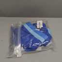 Alakuoti Girls Swimsuit Color Block Adjustable Straps Bikini Sets Teen Girl Two Piece Bathing Suits with Chest Pad Size 16, Blue