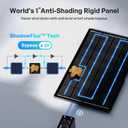 Renogy ShadowFlux Solar Panels, N-Type Anti-Shading Panels for 12V/24V Systems with 25% High-Efficiency PV Modules, 200W ShadowFlux N-Type Panel