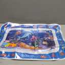 Yeeeasy Tummy Time Water MatInflatable Tummy Time Water Play Mat for Babies, Infants and Toddlers 3 to 24 Months Promote Development Toys Baby Toys essentials and Gifts (Blue)
