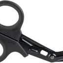 North American Rescue Trauma Shear (7 1/4 Inch) NAR Premium Grade Black Safety Shears Medical Scissors (ZZ-0063)
