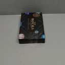 VAMSLOVE Wooden Mancala Board Game with Magnetic Lock / 48+8 Extra Multi Color Glass Stones, Folding Mancala Set for 2 Player, 6 Age and Up (Instructions Included)