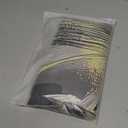 Riyidecor Black Gold Abstract Shower Curtain 72Wx72H Inch Modern Graffiti Minimalist Line Art Simple Geometric Sketch Cool Unique Aesthetic Man Boy Bathroom Decor Set Fabric 12 Pack Plastic Hooks