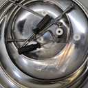 Gerrii Set of 2 Cupcake Display Stands 3 Tier Serving Tray Platters Stainless Steel Cup Cake Tower for Birthday Party Wedding Dessert Cookie Candy(Silver)