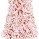 Sunm Boutique Cherry Blossom Garland 6-Pack 35.4 Ft Cherry Blossom Hanging Vine Silk Sakura Vines Garland for Wedding Party Decor, Pink