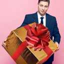 Zonon Big Car Bow Giant Car Bow with 20 ft Ribbon for Large Gift Wrapping New Houses Huge Present Birthday Christmas Decor(25 Inch,Glossy Red)