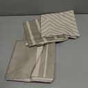 Beige and Gray Geometric Throw Pillow Covers, Set of 4