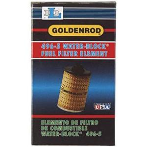 2 PCS (496-5) (470-5) Goldenrod Plastic Water Block Fuel Filter 25