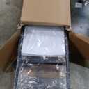 Sturdy Foldable Plastic Chair, Portable, 350-Pound Capacity, White, 6-Pack