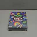 Dan&Darci Kids Rock Painting Kit - Glow in The Dark - Christmas Gifts Arts & Crafts for Boys and Girls Ages 6-12 - Craft Activities Kits - Creative Art Toys for 6, 7, 8, 9, 10, 11 & 12 Year Old Kid