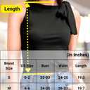 Trendy Tank Tops for Women, Sexy Going Out, High Boat Neck Silk Shirts, Dressy Satin Bow Sleeveless (Black, L)