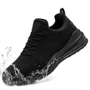LARNMERN Mens Non Slip Work Shoes Slip On Water Resistant Walking Sneakers Zapatos Trabajo Waterproof Food Service Chef Kitchen. Size 11 W