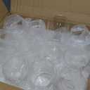 TBWIND 12pcs Small Glass Cylinder Vases for Centerpieces, 4 Inch Clear Flowers Vase for Wedding Decorations, Glass Hurricane Candle Holder for Home Decor Table Centerpiece