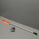 Cattle Prod, Rechargeable Electric Livestock Prod with 2 LED Lights, Waterproof Animal Prod for Livestock Management and Farm Ranch Herding, Cattle Prod with Flexible Shaft for Cows, Hogs, Dogs, Goats (34 Inch)