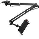 Veemoon Elegant Desk Stand for Tablet Phone Holder for Bed Mic Clip Bed Tablet Mount for Recording