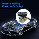 21-5498 Power Steering Pump with Pulley Compatible with 2005-2012 Toyota Avalon, 2007-2011 Toyota Camry, 2007-2012 Lexus ES350, Replace for 215498 4431004130 4431033170