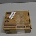 SHJADE Mini Hot Glue Gun Kit with 30 Glue Sticks - Fast Preheating Hot Melt Gun, High Temp for School Crafts DIY Arts and Quick Home Repairs(Grey), Set of 2