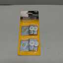 Prime-Line N 7537 Sliding Closet Door Roller Kit, 7/8 In. Wheel Dia., Convex (Round) Edge Plastic, Stamped Steel Construction, Includes 1/4 & 1/2 In. Offset Pairs, Fits Atlas Wardrobe Doors (2 Pack)