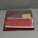 Anban Compatible with MacBook Air 13 inch Case M1 2021 2020 2019 2018 A2337 A2179 A1932 Touch ID, Matte Plastic Hard Shell+2 Keyboard Cover+Screen Protector for MacBook Air 13.3 inch Case, Marsala Red