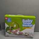 dearlomum Baby Play Mat Gym, Funny Play Piano Tummy Time Activity Mat with 5 Infant Sensory Toys, Music and Lights, Boy & Girl Gifts for Newborns 0 to 3 6 9 12 Months (Green)