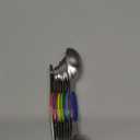 Magnetic Measuring Spoons Set of 8 Stainless Steel Dual Sided Stackable Measuring Spoons Nesting Teaspoons Tablespoons for Measuring Dry and Liquid Ingredients (Color)