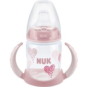 NUK Small Learner Tritan Cup, 5 oz, 6+ Months  BPA Free, Spill Proof Sippy Cup (Hearts)