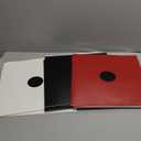 Facmogu 10PCS 12in Multicolor Vinyl Record Jackets, Thickened 350gsm Matte Kraft Paper Durable Cardboard Records Cover, Vinyl Cover Album Jackets 33 RPM Record Outer Sleeve for LP Protect