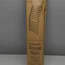 Whitmor Spacemaker Folding Drying Rack, Freestanding Indoor Clothes Dryer, Space Saving Compact Design, 6"L x 26"W x 51.5"H, White