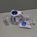 HiLIFE Steamer for Clothes, Portable Handheld Clothing Steamer, 240ml Big Capacity, 700W, Strong Power, Fabric Quick Wrinkle Remover with Brush for Home, Office, Travel (ONLY 120V) -Blue