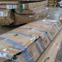 Floating Bed Frame Queen Size with Led Headboard and Charging Station, Metal Platform Bed Base with Storage, Remote Control, Heavy Slats Support, No Box Spring Needed, Noise Free, Black