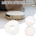 BOXOB 8pcs Replacement Mop Pads for Narwal Freo Pro X Ultra/Freo Z Ultra / T10 / J3 / J4, Premium Microfiber Washable Reusable Mop Cloth for Robot Vacuum Cleaner Accessories (White)