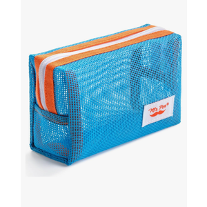 Mr. Pen- Mesh Pencil Case, Blue, Mesh Zipper Pouch Bags with Zipper Pouches for Organization, Cosmetic Bag, Purse Pouch