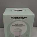 Momcozy Bottle Sterilizer and Dryer, Modular Nesting Space Saving Design, 6 Bottles Capacity, 4 in 1 Compact Sterilizer for Baby Bottles, Breast Pump Parts & Newborn Essentials, Drying Rack Included