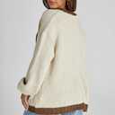 Cakulo Womens Oversized Chunky Cardigan Sweaters Open Front Long Cardigans Fall Coatigan 2025 Knit Sweater Coats