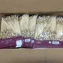 Gold Ball End Bamboo Picks 4.7 Inch, 2400-Count Bulk Case, 24 Packs x 100, Decorative Cocktail Picks and Appetizer Skewers for Charcuterie, Sandwiches and Party Catering