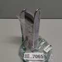 Spectrum Pantry Works Countertop Paper Towel Holder for Kitchen Countertop & Dining Room Table, Sturdy Steel Upright Paper Towel Roll Dispenser with Weighted Base Fits Most Roll Sizes, Chrome Finish